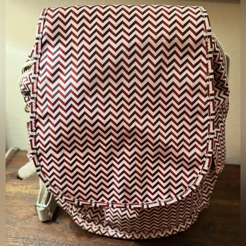 Kipling back pack‎ purple/white